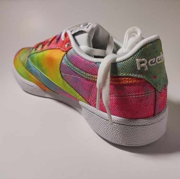Reebok Club C Sneakers Pride Edition Size 10 - Picture 2 of 7
